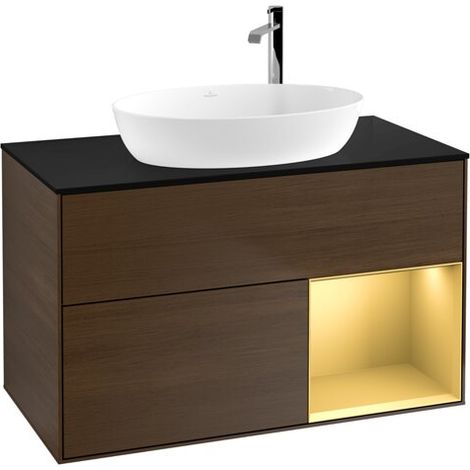 Villeroy & Boch G902HFGN meuble sous-lavabo Finion G90 (1/2)
