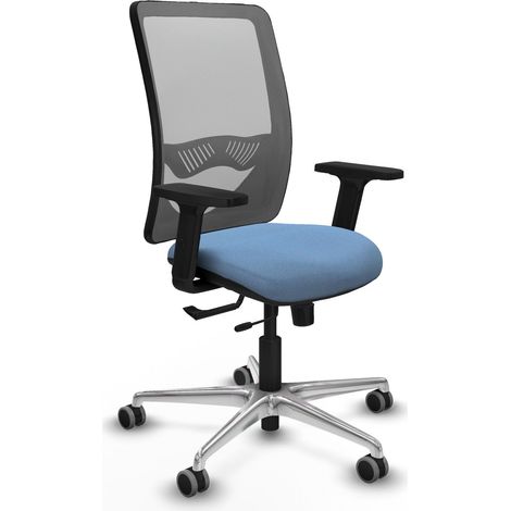 Chaise de bureau piqueras y crespo Zulema noir mousse confortable (1/2)