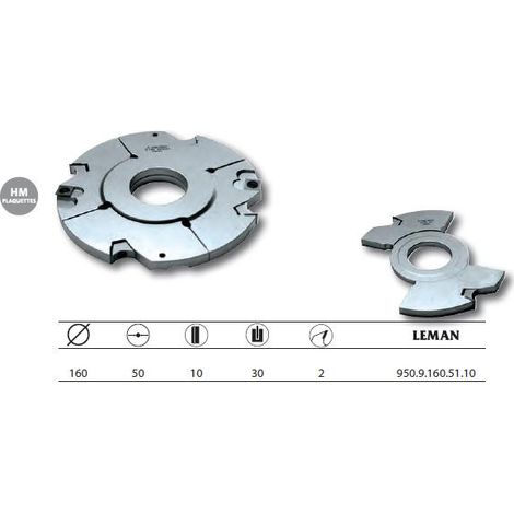 Leman – Porte-outils complémentaire pour tour à métaux – Diamètre 160mm – Aluminium 50mm – Hauteur 10mm – Accroît la hauteur de la rainure