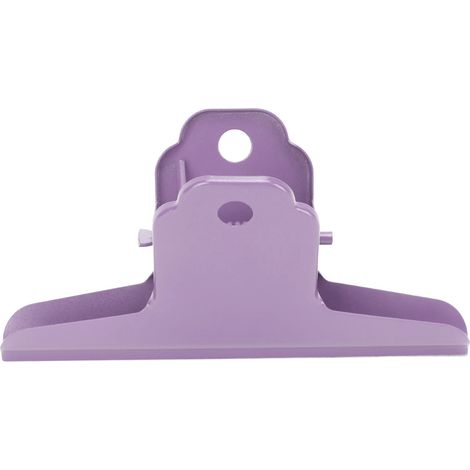 Metal Binder Clip Metal Material Strong Grip Durable Large Size Office Folder Clip for Home School OfficePurple (1/5)