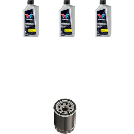 Kit filtro olio e 3L compatibile con Peugeot 208 1.2 VTI 50kw Dal 2016 (1/5)