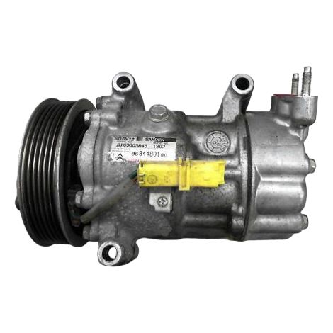 [PRODUIT D'OCCASION] Compresseur Air Conditionne PEUGEOT 206 98-09 ♻️ Ref Oe. 6453n1 - Garantie à vie (1/4)