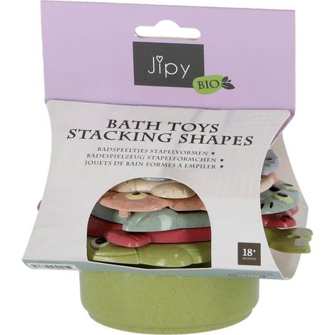 Jipy Bioplastique Stapelvormen Badspeeltjes (1/4)