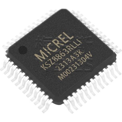Nomenclature des composants électroniques KSZ8863RLLI et KSZ8873FLLI (lot de 5)