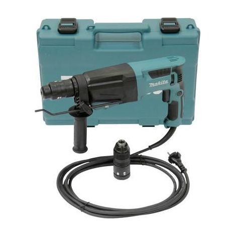Makita – Perforateur burineur SDS-PLUS filaire 800W – Moteur ultra-résistant – Pour béton armé et pierre – Poignée ergonomique Soft Grip