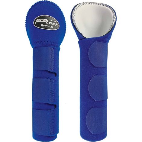 Paracoda in neoprene con chiusura in tessuto a strappo anatomico e antiscivolo con doppia imbottitura e sistema Airflow - Bianco (1/5)