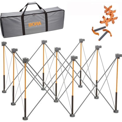 BORA BOR-CK9S Centipede 4x4ft Workstand Quick Easy Set Up Portable Workbench