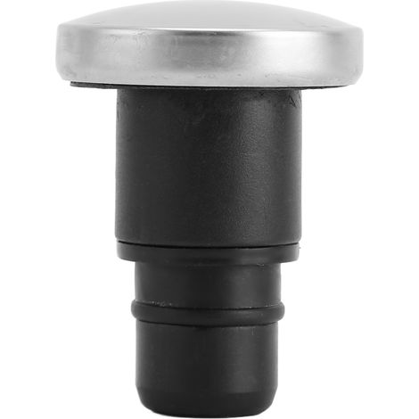 Tête de rechange pour masseur, tête plate en acier inoxydable de 18mm de diamètre extérieur, embout de massage métallique portable (1/5)
