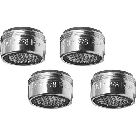SET 4x aérateur filetage extérieur M20x1, chromé (1/2)