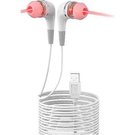 Appareil de luminothérapie rouge USB 650 nm pour le traitement des oreilles - Portable et confortable pour une utilisation à domicile (1/5)