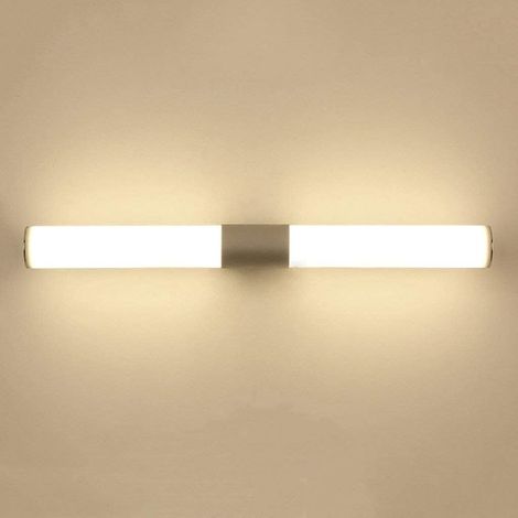 Applique Murale Miroir Avant Lumière Led Applique Murale Projecteur Salle Den éclairage Miroir Armoire Maquillage Commode Support Lumière,Lumière Chaude-12W/25Cm (1/5)