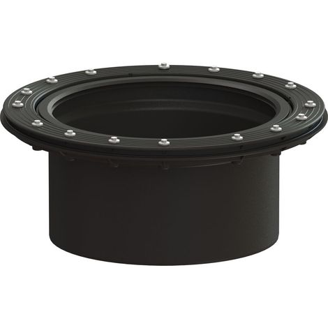 -Verlängerungsstück H: 234 mm, mit Flansch und Gegenflansch (1/2)