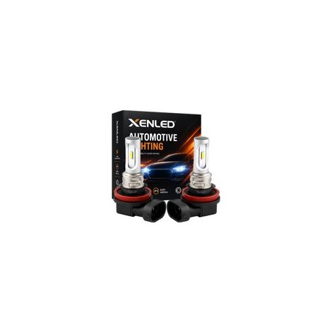 2 Ampoules LED H8 & H11 - 1600Lms - LED 1860 Antibrouillard & Feux de virage - Blanc (1/5)