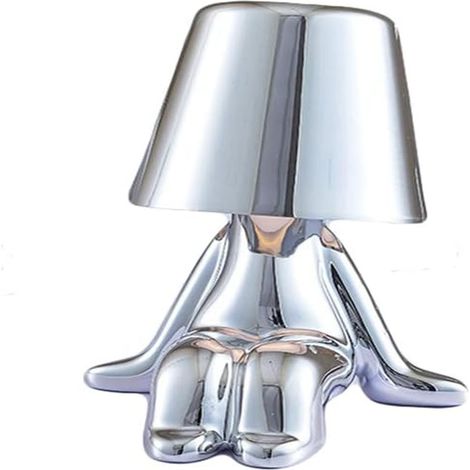Lampe de table LED rechargeable, sans fil et portable avec variateur à 3 niveaux, pour le bureau et la chambre. (1/5)