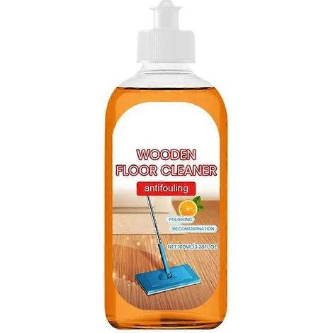 Parquet sol nettoyeur Solution 100ml bois sol mousse Solution bois sol Care puissant nettoyage Supplies pour Shine (1/5)
