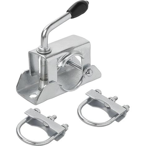 Morsetto 48mm per ruotino 2x staffe a U 6070mm