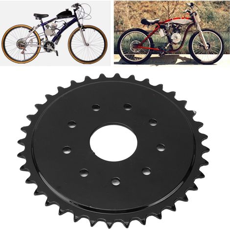 Pignon Arrière 36 Dents 6 Trou Compatible Moto Bicylindre 49cc 50cc 60cc 80cc Vélo Motorisé (1/5)