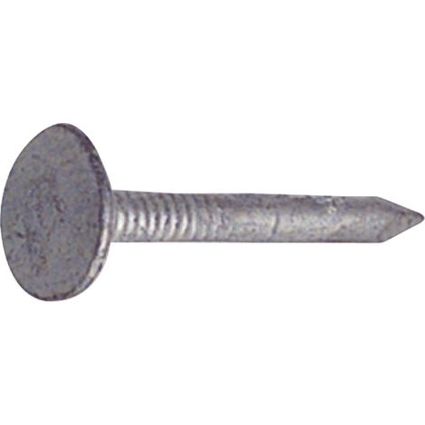 Dachpappnägel (Dachpappstift) Breitkopfnägel ø 2x20 mm EN10230 feuerverzinkt