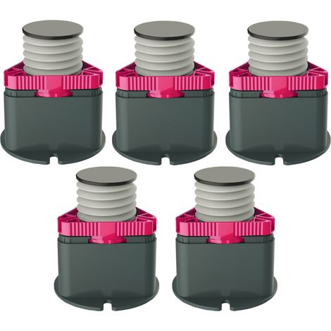 Kit de réhausse 5 pieds JACOB DELAFON compatible receveurs Ipso et Gaspard
