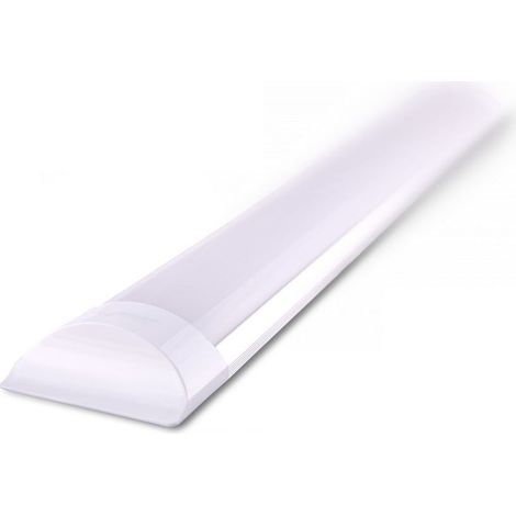 Regleta LED DECORATIVA PRISMATIC 40W aluminio 4000K chip SAMSUNG 120° 120cm (1/8)