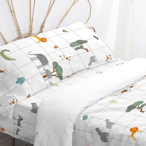 Ensemble nordique mini savane 2 pièces 180x220 cm (Lit 105) (1/5)