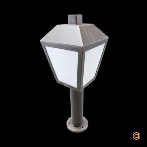 [NEUWERTIG] B-Ware Bendix Sockelleuchte Außenleuchte Laterne Led Gartenlampe Schwarz Kupfer Antik
