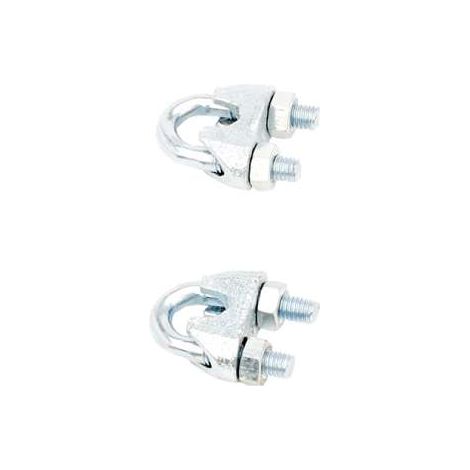 Morsetto A Cavallotto Acciaio Inox Mm.2