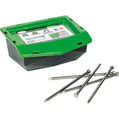 Lot de 90 pointes de fixation pour gazon synthétique 140 mm – Acier – Pour terre compactée – 15m² de couverture