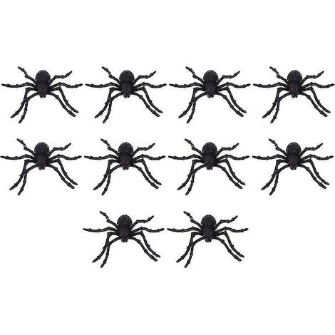 10 araignées d'Halloween pour décorations d'Halloween (1/3)