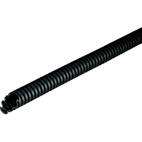 Tubo Corrugato Pvc Nero Rotolo Mt. 50 Dia.Mm.25