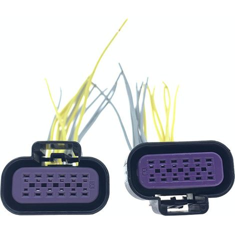 Optical block connector compatible with Roewe models 350, 550, 750, 950, RX3, RX5, RX8, i6, i5 and W5 (JB1880-12P).