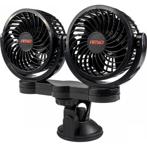 Ventilador para coche con ventosa 12V amio-03010 (1/5)