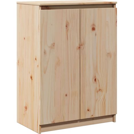 Sideboard 60x36x84 cm Massivholz Kiefer vidaXL