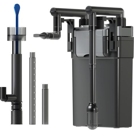HBL-801 Filtre suspendu hang on filter 6 W, 135 x 170 x 280 mm, débit 500 l/h, pour aquariums 60 l (1/4)