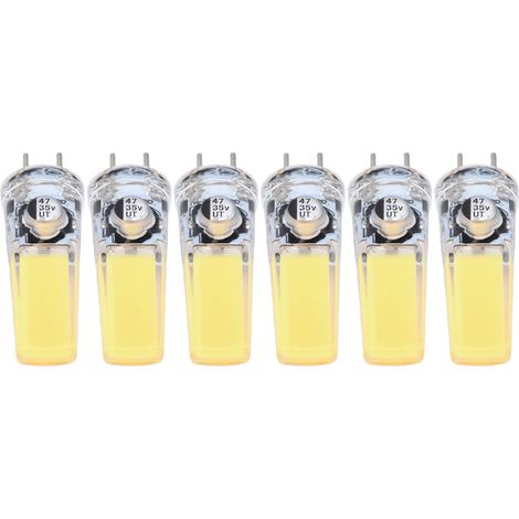 Ampoules GY6.35, lampes COB 5 W, 500 lm, ampoules de plafond en silicone pour salon, blanc froid (1/5)