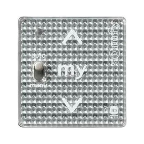 1811014 - Commande murale tactile Somfy Smoove 1 A/m Io Silver Shine
