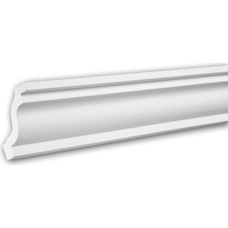 Cornice Moulding 150143F Profhome Flexible Moulding Coving Cornice Crown Moulding Neo-Classicism style white 2 m