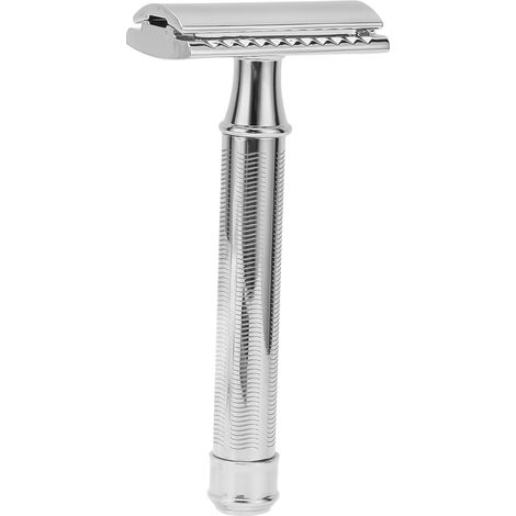 Rasoir de sûreté double lame classique pour homme, précis, sûr et facile à utiliser - rasoir à double tranchant vintage (1/5)