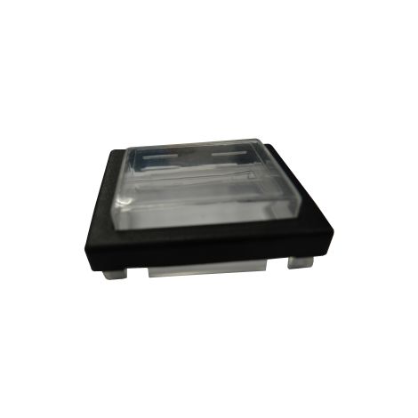 couvercle pour bouton poussoir 22x30mm PVC transparent pour les PB302216A 91114