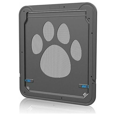– Chatière pour chat et chien – Serrure magnétique – Matériau ABS résistant aux rayures – Dimensions 24x29cm – Installation facile (1/5)