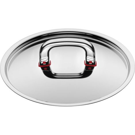 WMF Coperchio per pentola Premium One, 20 cm, in Acciaio Inox Cromargan lucidato, Coperchio in Metallo con Apertura del Vapore, Cool+ Technology, Lavabile in lavastoviglie (1/5)