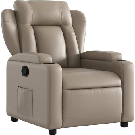 Maison Exclusive - Relaxsessel Cappuccino-Braun Kunstleder