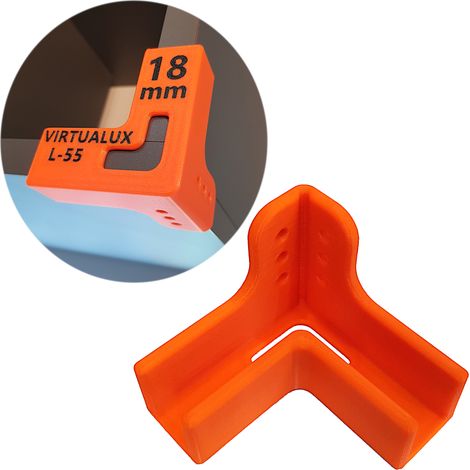 Poignée de charpentier L-55 pour planches de 18 mm (1/5)
