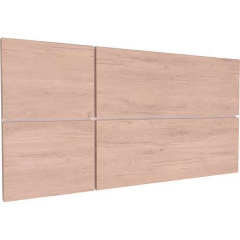 Briebe Natura Cabecero Cama 100 cm Estilo Nórdico, Cabeceros de Madera Originales, Cabezal Decorativo  Madera