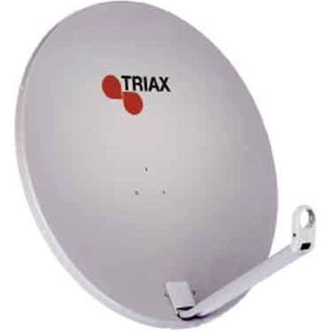 Antenne parabolique - Triax - TDS 64H - 35,8 dBi - 10,7-12,75 GHz - 64 cm - Gris (1/2)