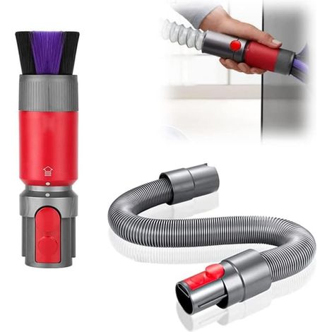 Accessoires pour aspirateurs Dyson : tuyau flexible antistatique. Compatible avec les aspirateurs Dyson V8/V10/V11/V12/V15. (1/5)