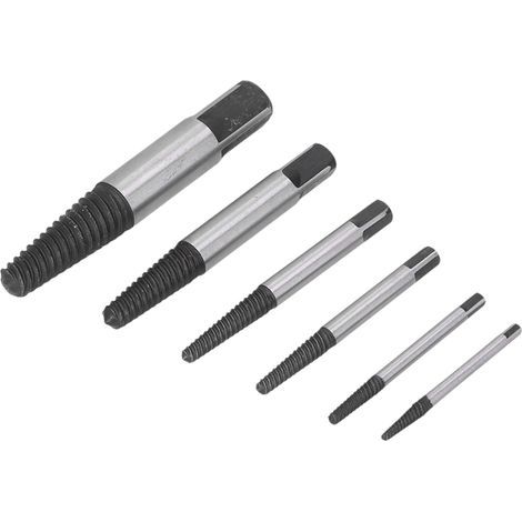 Set mit 6 abgebrochenen Schraubenausdrehern, robust und leicht, praktisch und tragbar, präzise Lösewerkzeuge (1/5)