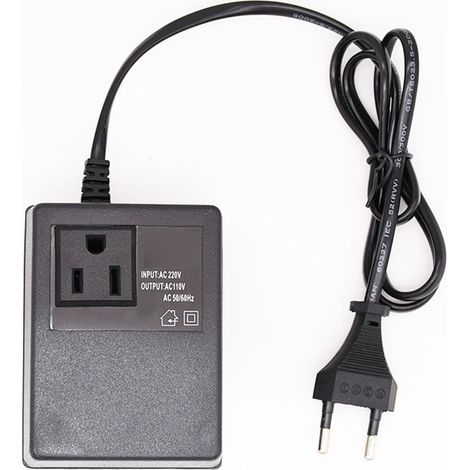 [Adaptateur de voyage] + Voltage Converter Adapter 200W + Europe/Asia + ABS [Thermal Guard] (1/5)