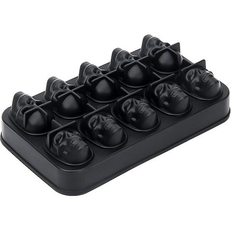 à glaçons en silicone de qualité alimentaire avec couvercle 10 trous (1/5)