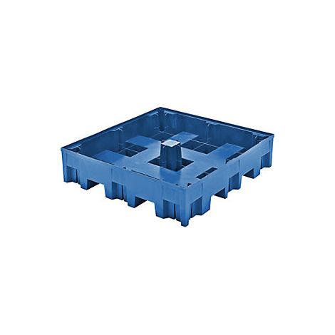 Cubeta colectora de PE para 4 bidones de 200 l  L x A 1235 x